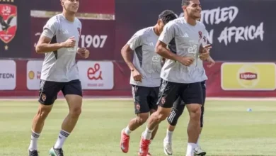 مشاركة إمام ومروان وتواجد الخطيب.. لقطات من تدريبات الأهلي استعدادا لبيراميدز (صور)