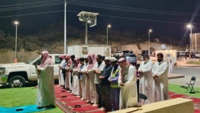 تفعيل المصلى المتنقل في الأماكن العامة بالباحة