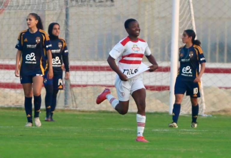 تنافس إنساني بين بالم هيلز وبيراميدز على ضم لاعبة الزمالك سبيستيا أكوي