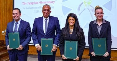 توقيع بروتوكول لتأسيس "المرصد المصري للتقييم وصنع السياسات"