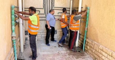 حملات إزالة وصلات المياه الخلسة في قنا ودمياط الجديدة لتحصيل المتأخرات