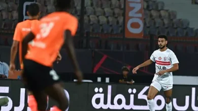 الزمالك يعلن غياب دونجا عن مباراة وادي دجلة للإيقاف