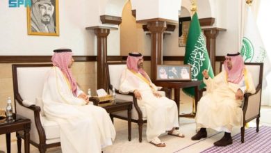 سعود بن مشعل يلتقي رئيس جامعة جدة