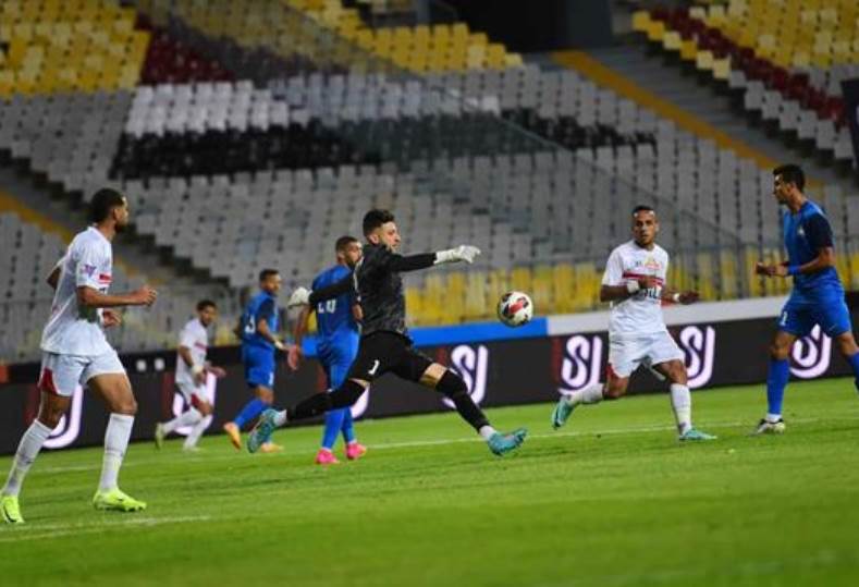 مباراة مثيرة بين سموحة وطلائع الجيش تنتهي بأهداف مثيرة في الدوري المصري