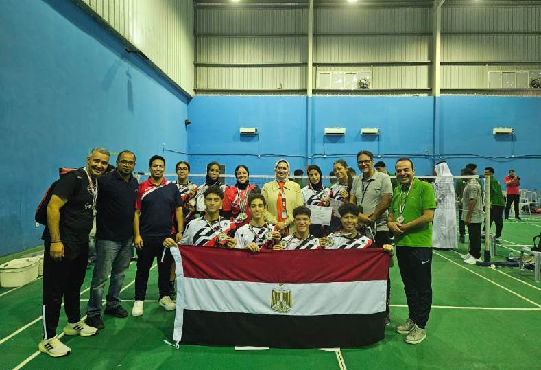 مصر تبرز في البطولة العربية المدرسية بإحراز فضية الريشة الطائرة بالأردن