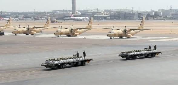 مصر تُطلق عملية إسقاط جوي للمساعدات الإنسانية على قطاع غزة «صور»