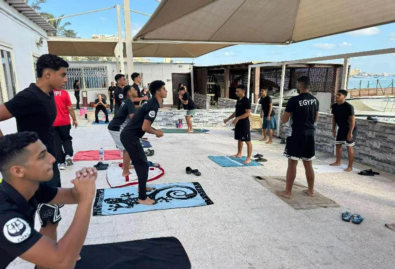 منتخب السباحة بالزعانف