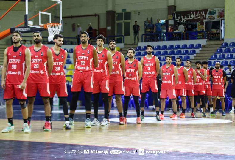 منتخب رجال السلة يبدأ رحلة الأفروباسكت بمواجهة تحدي مالي اليوم