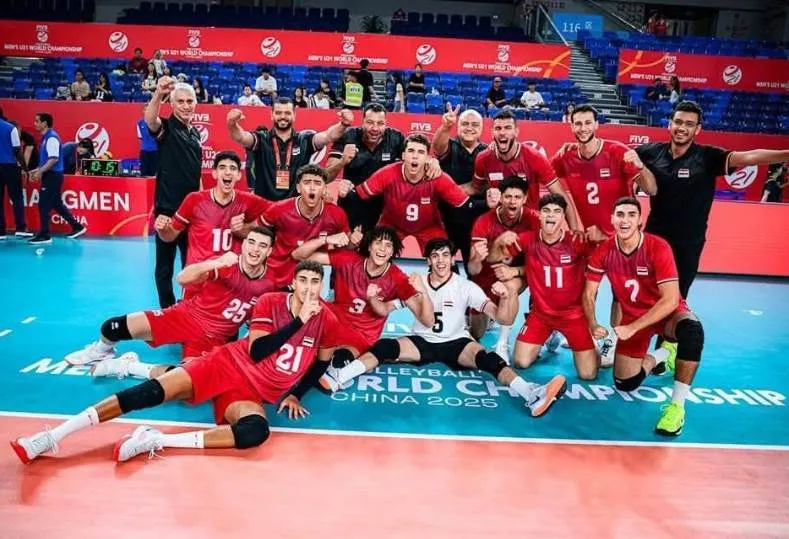 منتخب شباب الطائرة