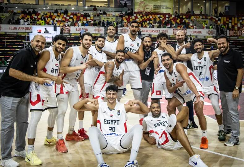 منتخب مصر يفوز ويتأهل إلى ربع نهائي بطولة الأفروباسكت بجدارة
