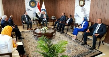 وزير البترول يستعرض تعاون أنرجوس في سفن التغييز