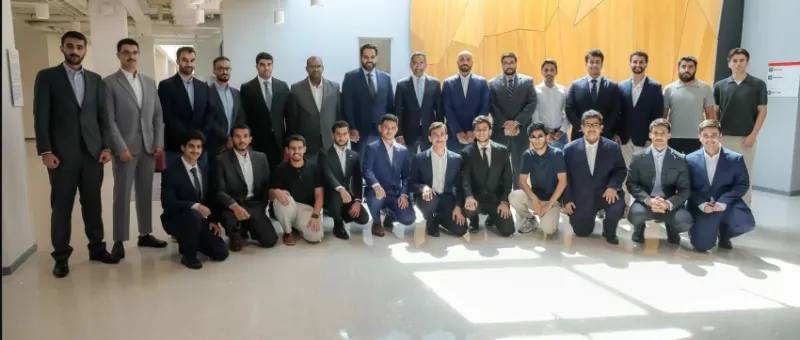 وزير الصناعة يستمع لآمال وطموحات الطلاب المبتعثين في كارولينا الشمالية
