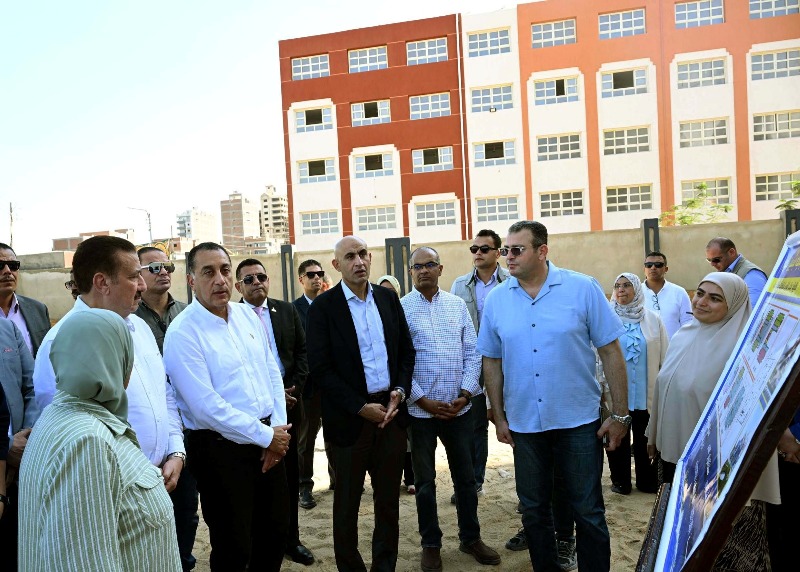 مدبولي يتفقد إنشاء المدرسة المصرية اليابانية الجديدة بشبين الكوم
