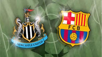 نيوكاسل يونايتد يواجه برشلونة