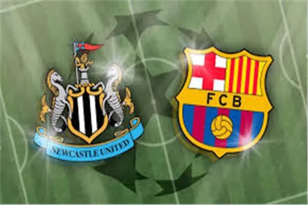 نيوكاسل يونايتد يواجه برشلونة