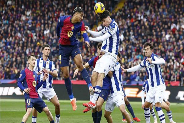 برشلونة يتعادل مع ريال سوسيداد بهدف لمثله في الجولة السابعة من الدوري الإسباني