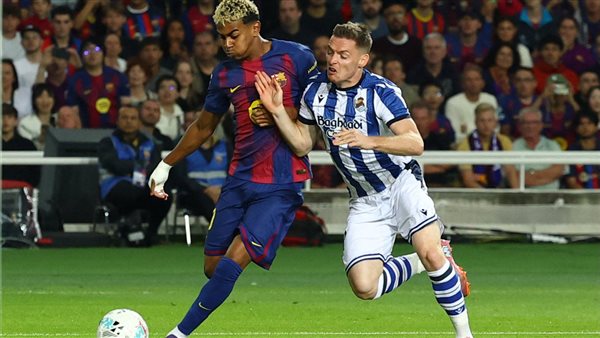 برشلونة يقلب تأخره أمام ريال سوسيداد ويعتلي صدارة الدوري الإسباني