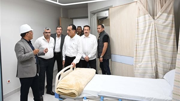 مدبولي يتفقد مشروع مستشفى أشمون المركزي الجديد بتكلفة 1.48 مليار جنيه
