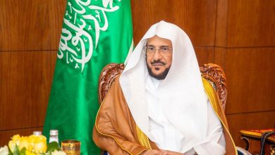 رفع معالي وزير الشؤون الإسلامية