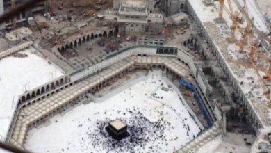 عبدالله المسند يتأمل في محور كوني بين الكعبة المشرفة والبيت المعمور