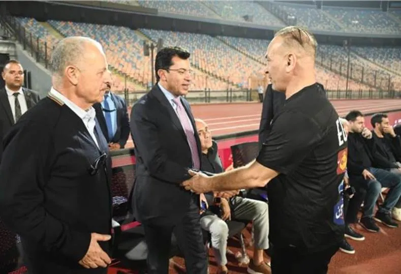 أشرف صبحي مع منتخب مصر