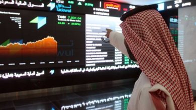 مؤشر الأسهم السعودية يغلق مرتفعًا 91 نقطة