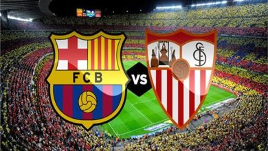 مباراة برشلونة وإشبيلية