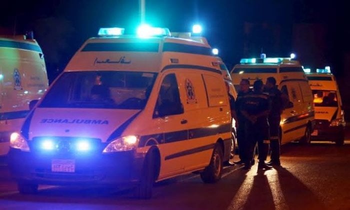 إصابة 11 طالبة ومعلمة في حادث انقلاب سيارة بكفر شكر بالقليوبية